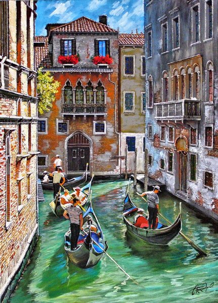 Художник Аркадий Острицкий: Венеция