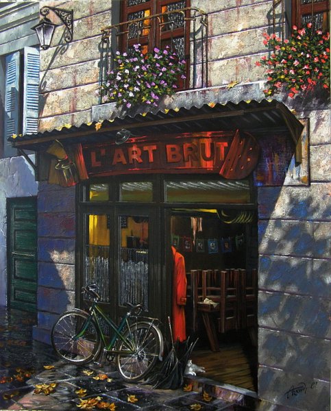 Аркадий Острицкий улицы Парижа