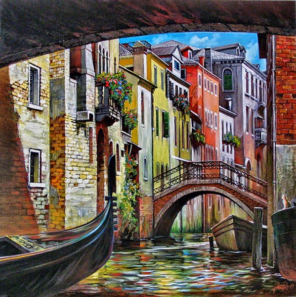 Художник Аркадий Острицкий: Венеция