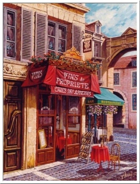 Аркадий Острицкий улицы Парижа