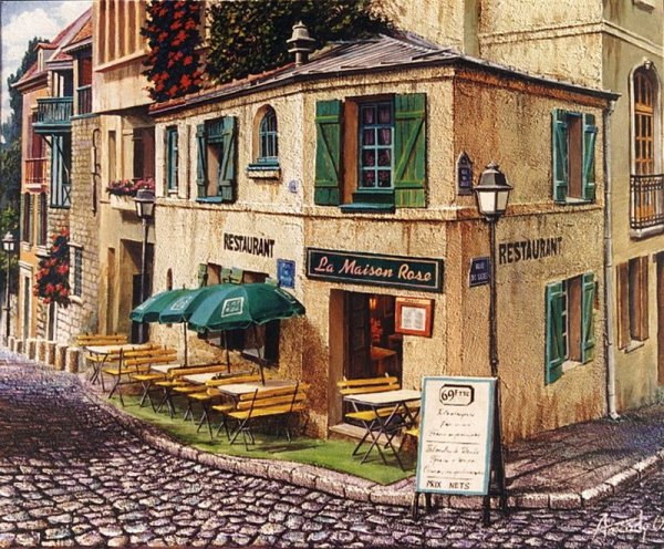 Аркадий Острицкий улицы Парижа