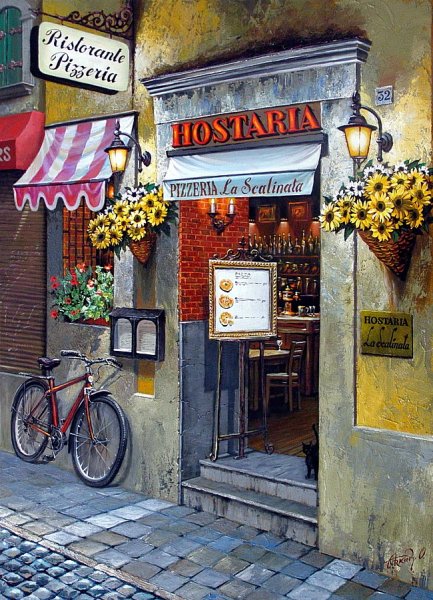 Аркадий Острицкий улицы Парижа