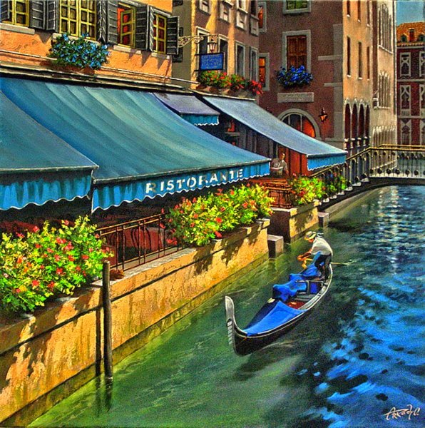 Художник Аркадий Острицкий: Венеция