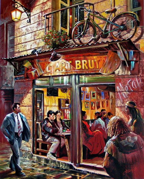 Аркадий Острицкий улицы Парижа