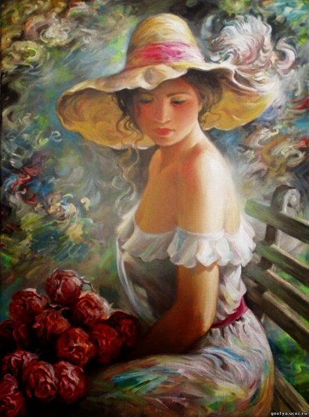 Красивые улочки во Франции на картинах