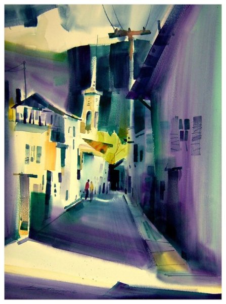 Sterling Edwards. Watercolour. Художник