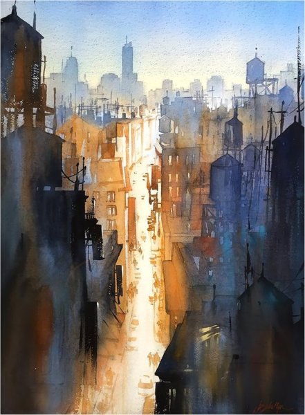 Художник Томас Шаллер картины