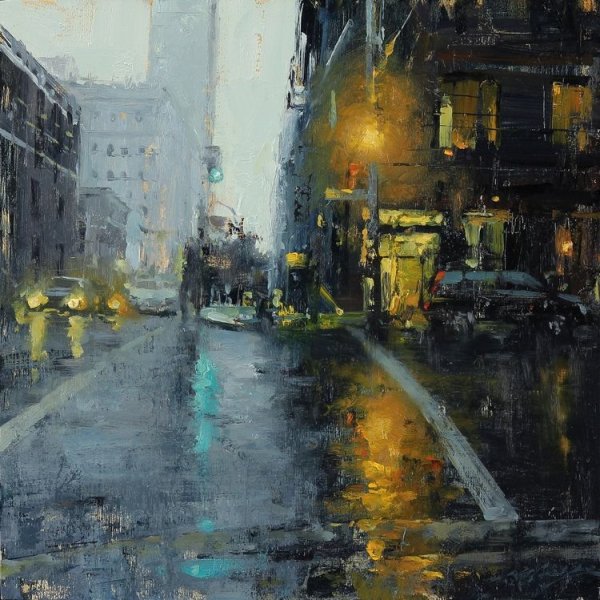 Леонид Афремов картины Париж