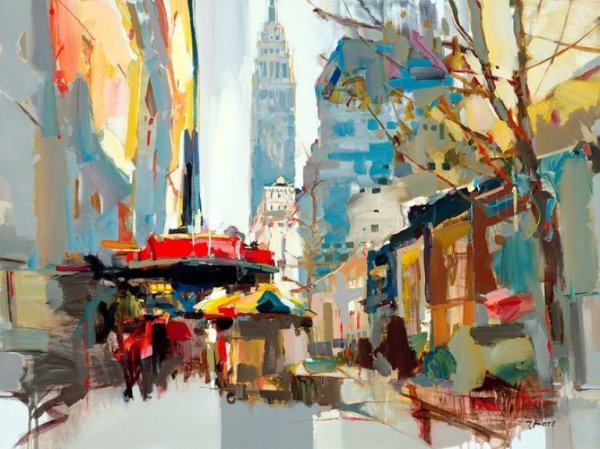 Josef kote городские пейзажи