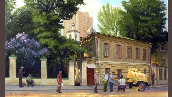 Художник Филипп Кубарев