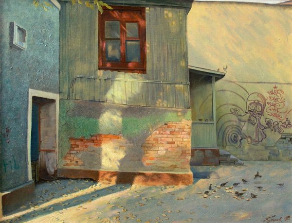 Филипп Кубарев "в ночном парке"