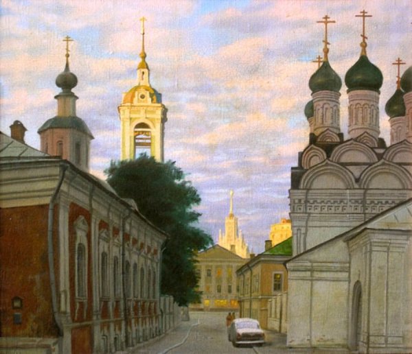 Городской пейзаж Ольга Тикунова