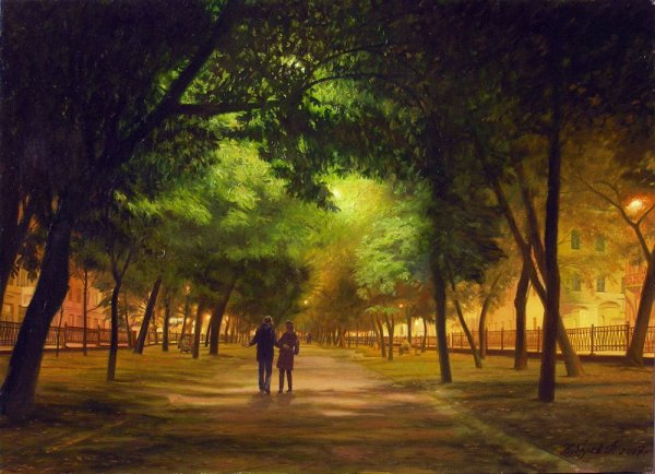 Филипп Кубарев картины Дворики