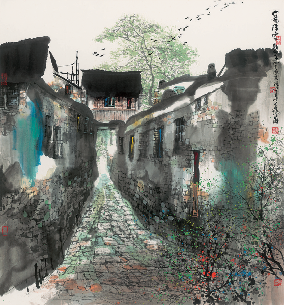 Китайский художник лю Маошан