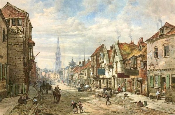 Джон Эткинсон Гримшоу (John Atkinson Grimshaw), (1836-1893) Лондон