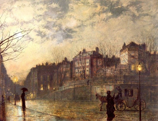Джон Эткинсон Гримшоу (John Atkinson Grimshaw), (1836-1893)