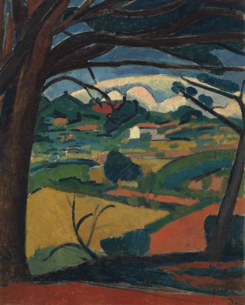 Художник дерен Андре картины