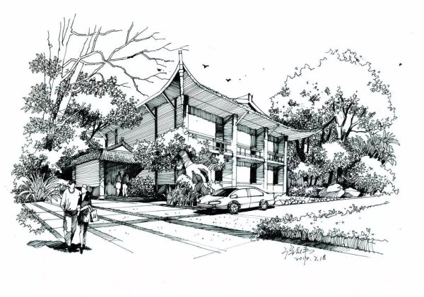 Городские пейзажи в стиле аниме