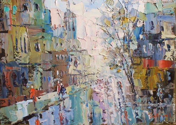 Гавлина Мария живопись масло