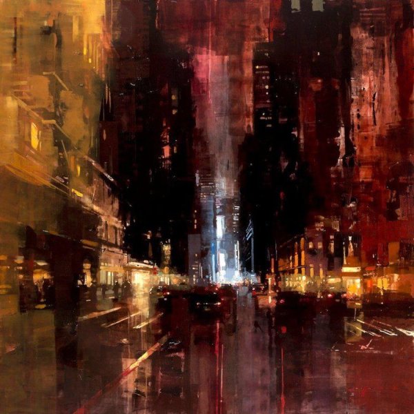 Городские пейзажи Джереми Манна