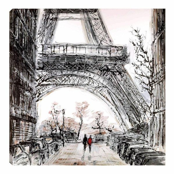 Франция карандашом