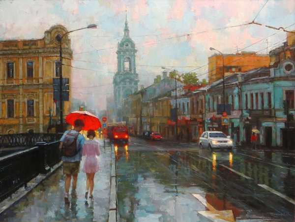 Скетчинг зарисовки Парижа