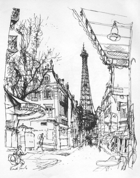 Картина Эйфелева башня Париж