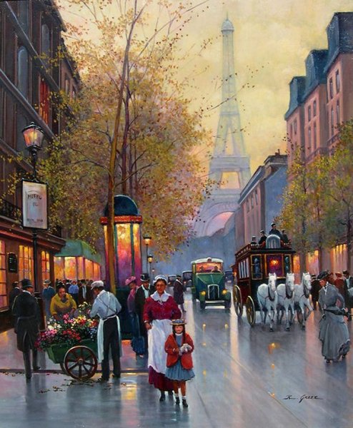 Минаев Сергей художник Париж