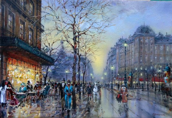 Авласевич Дмитрий Михайлович художник Париж