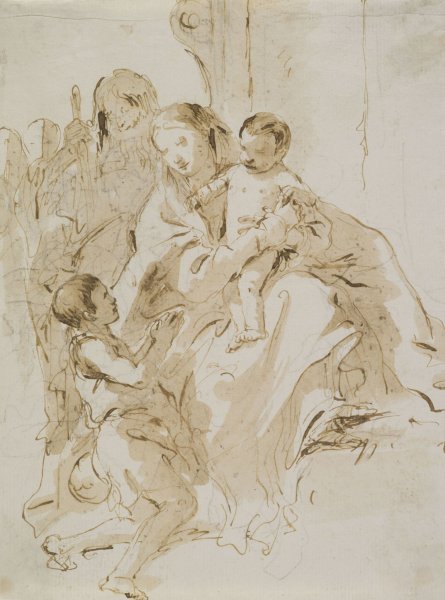 Джованни Тьеполо эскизы