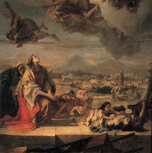 Джованни Баттиста Тьеполо война и мир