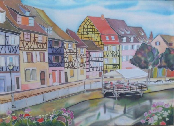 Батик домики