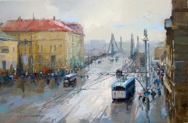 Живопись , Алексей Шалаев , пейзаж, Москва