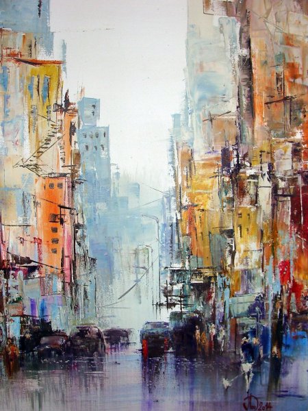Картина Нью Йорк Импрессионизм