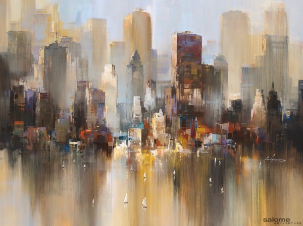 Александр Колотилов художник городской пейзаж Москва