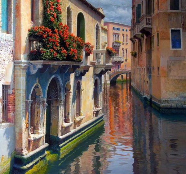 Венеция в живописи художников Италии