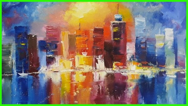 Афремов художник картины мастихином