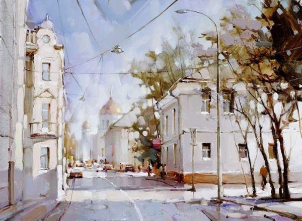 Живопись , Алексей Шалаев , пейзаж, Москва