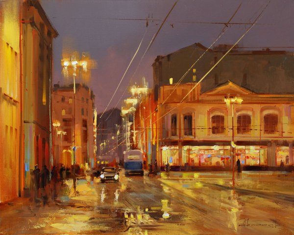 Акварель Алексей Шалаев