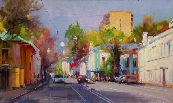 Городской пейзаж Москва