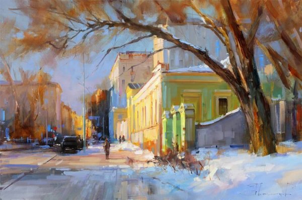 Художник Игорь Разживин. Москва