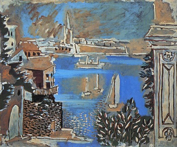 Пикассо кубизм пейзаж