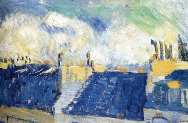 Лайонел Фейнингер. Улица в сумерках