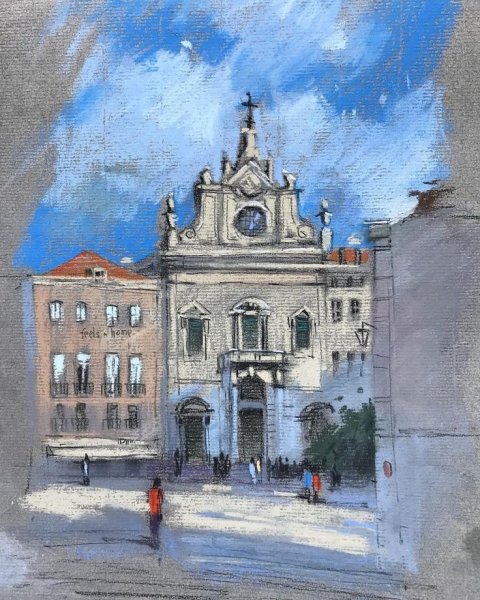 Художник Тверь пастель