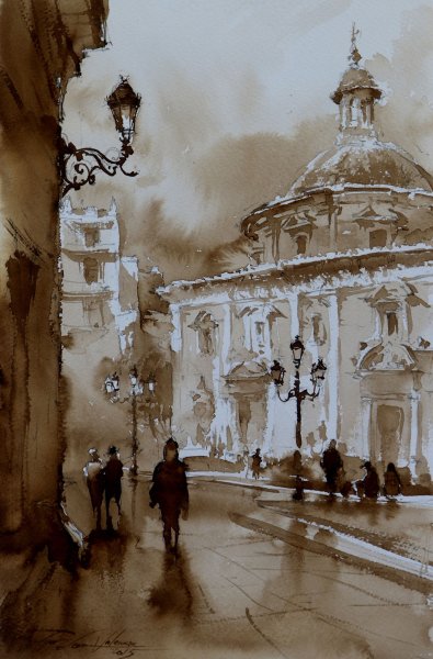 Игорь Сава городской пейзаж