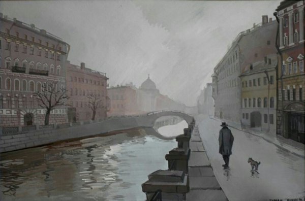 Жданов Игорь гризайль