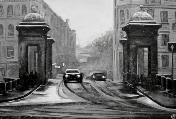 Гризайль Париж