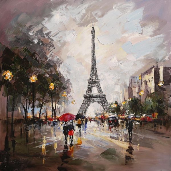 Клод Моне Эйфелева башня