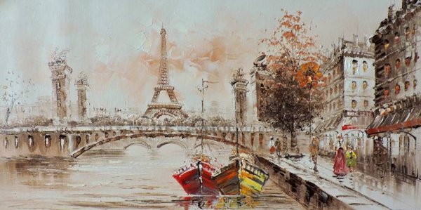 Париж живопись художник Смородинов