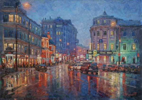 Московские улочки в картинах импрессионистов